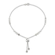 Hammered Disc Lariat