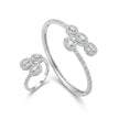 Triple Halo CZ Set