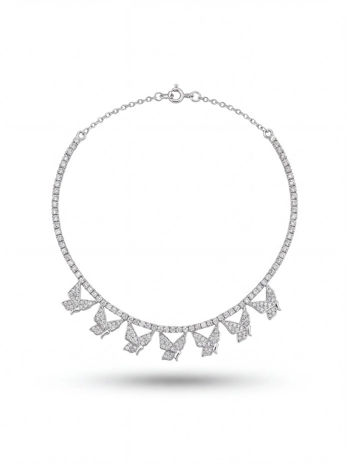 Butterfly CZ Bracelet