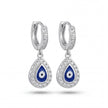 Evil Eye Teardrop Earrings