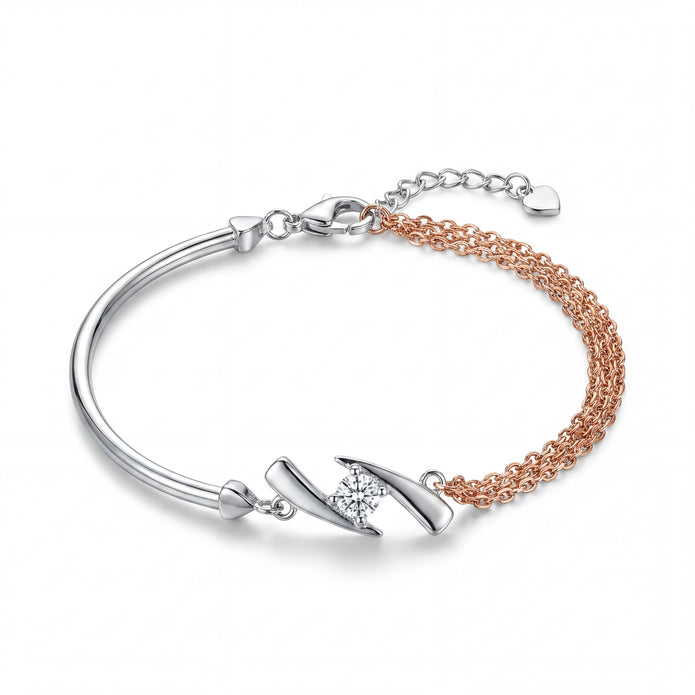Two-Tone Sparkle Bracelet
