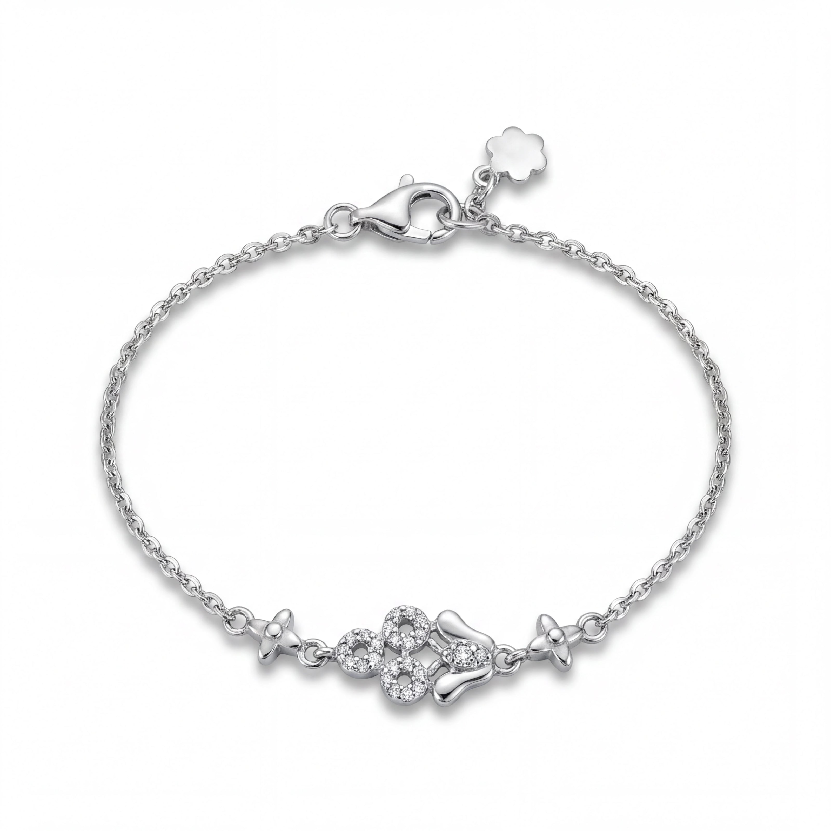 Floral Sparkle Bracelet