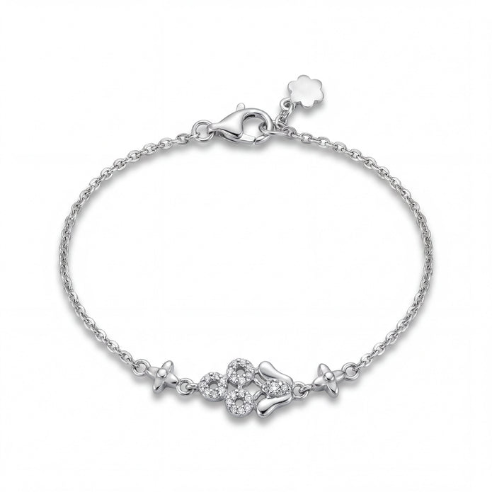 Floral Sparkle Bracelet