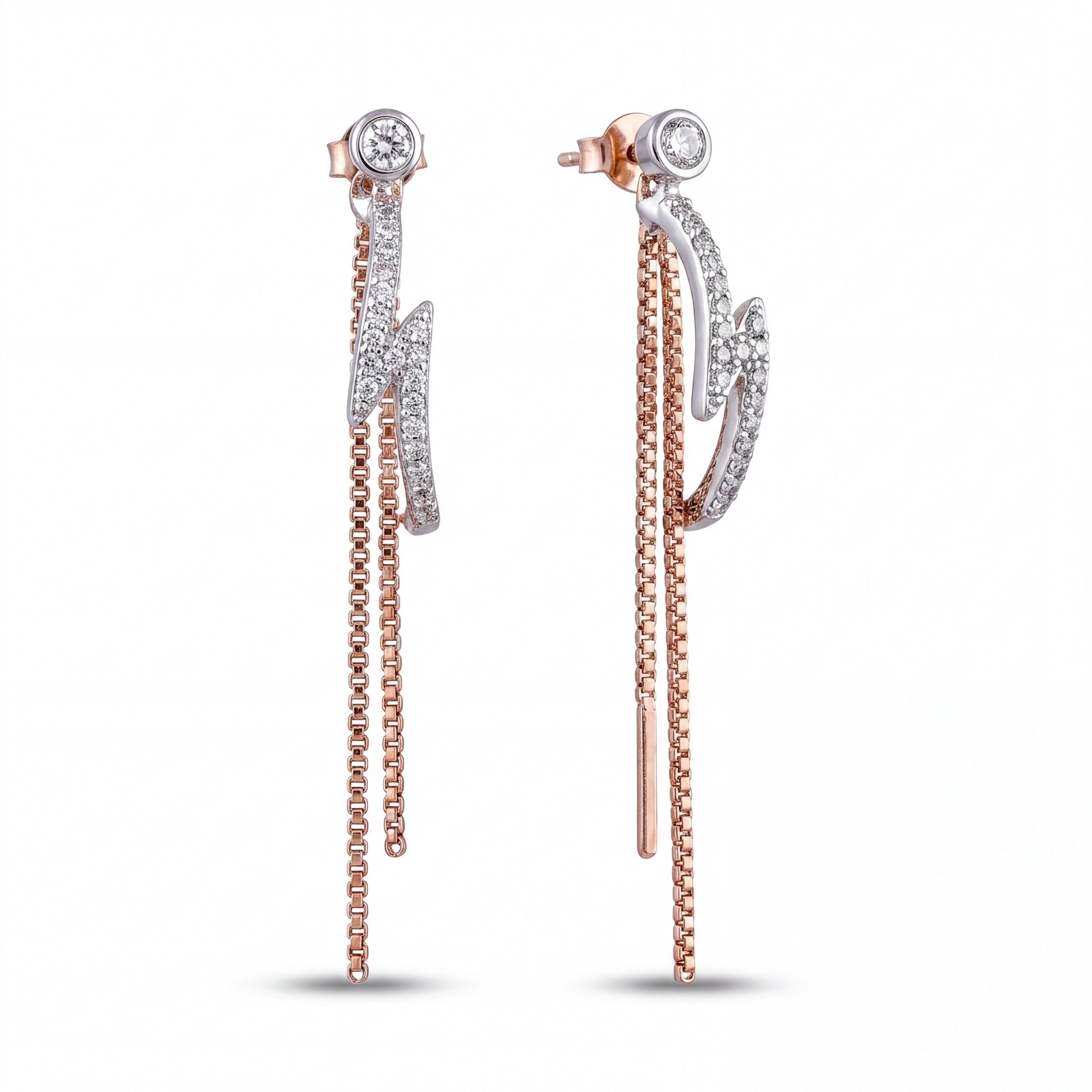 Lightning Tassel Earrings