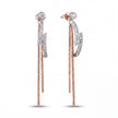 Lightning Tassel Earrings