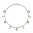 CZ Heart Charm Necklace