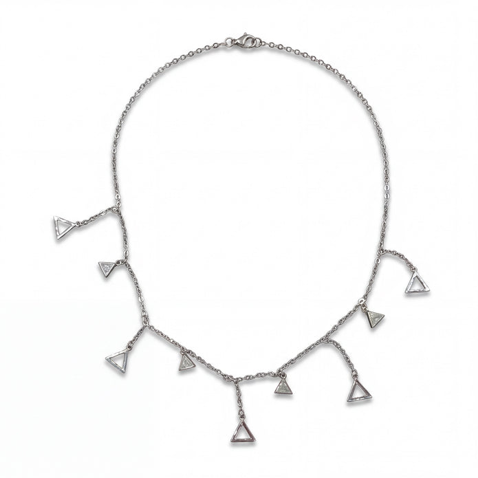 Triangle Charm Necklace