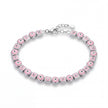 Pink Enamel Bracelet