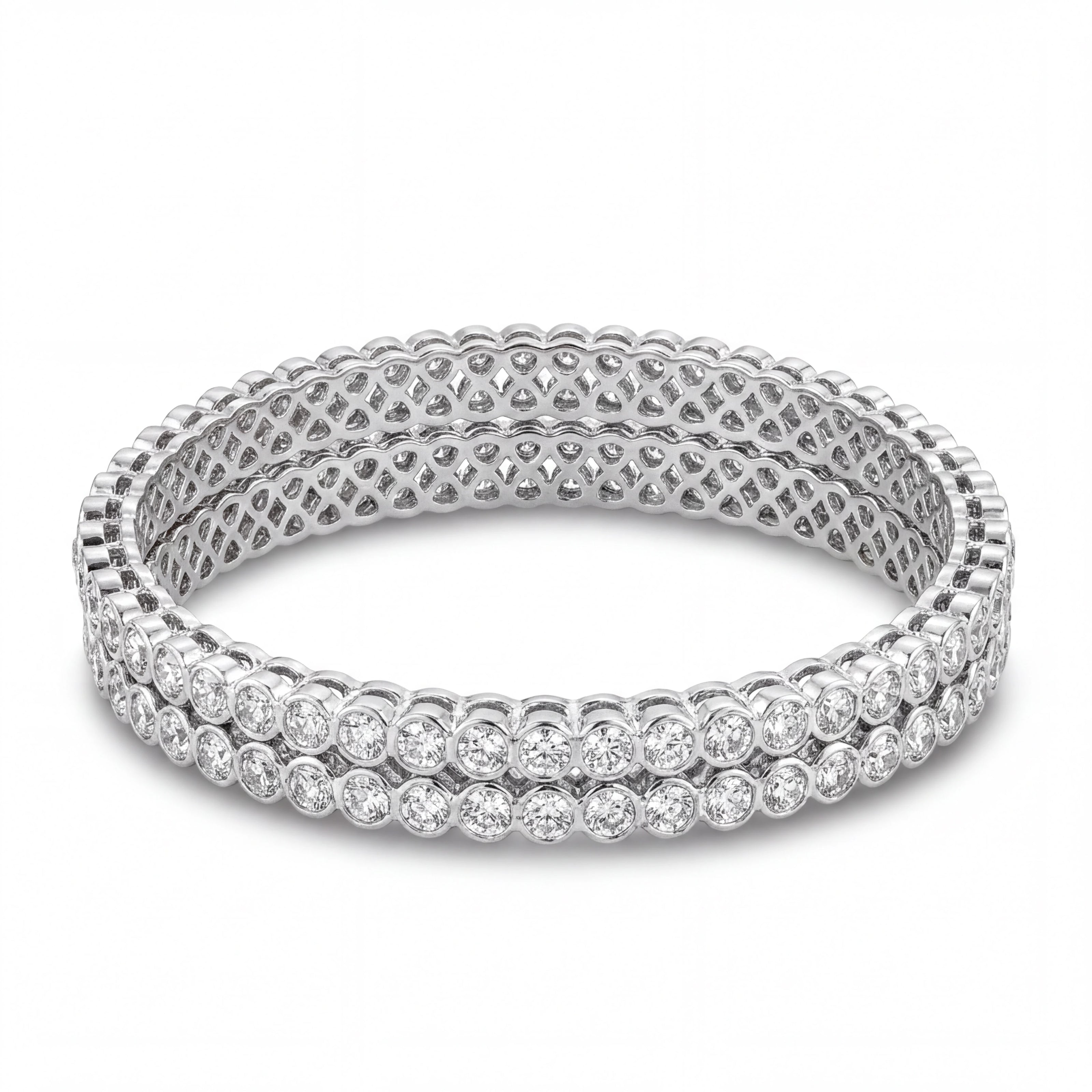 Double Row Sparkle Bangles