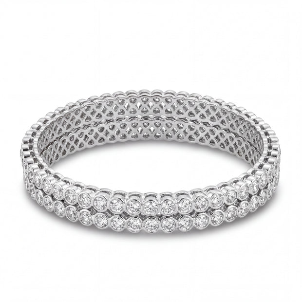 Double Row Sparkle Bangles