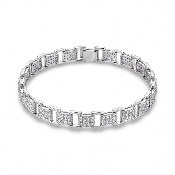 CZ Link Bracelet