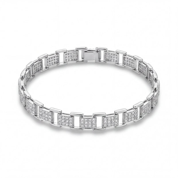 CZ Link Bracelet