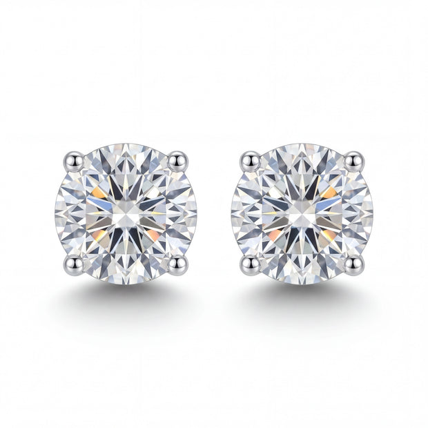 CZ Solitaire Studs