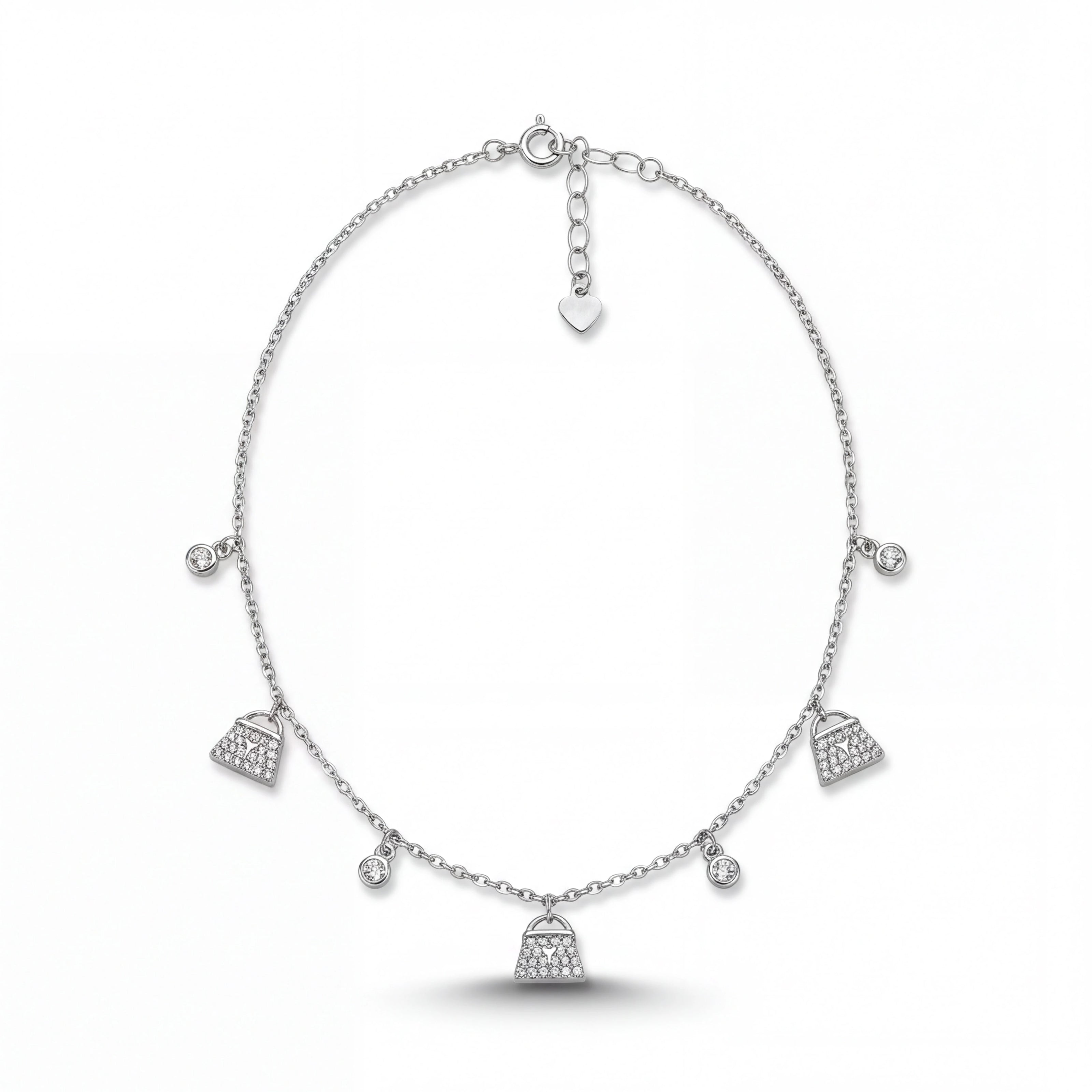 Sparkling Pouch Necklace