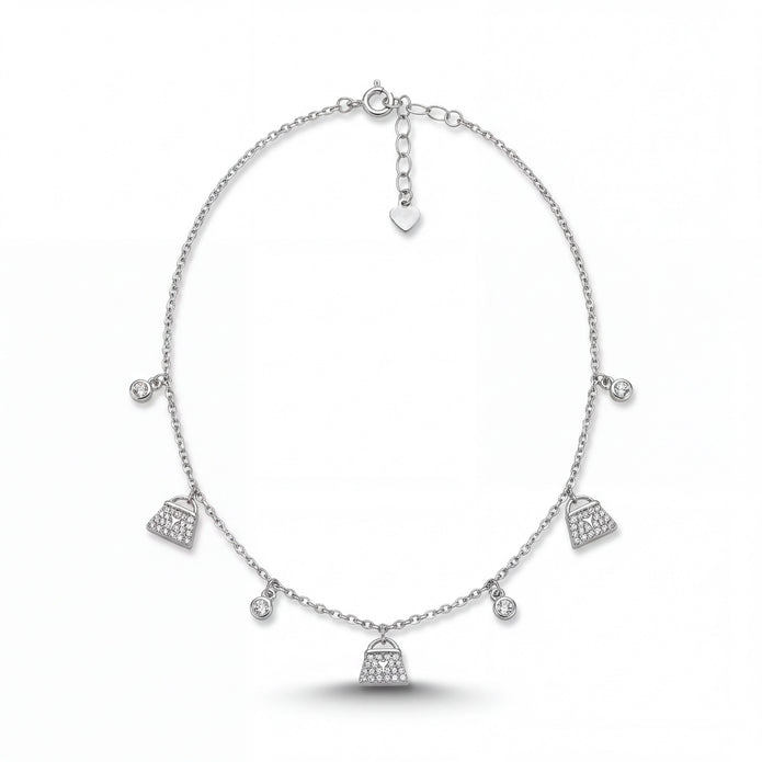Sparkling Pouch Necklace