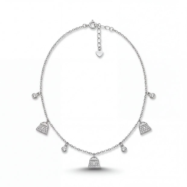 Sparkling Pouch Necklace
