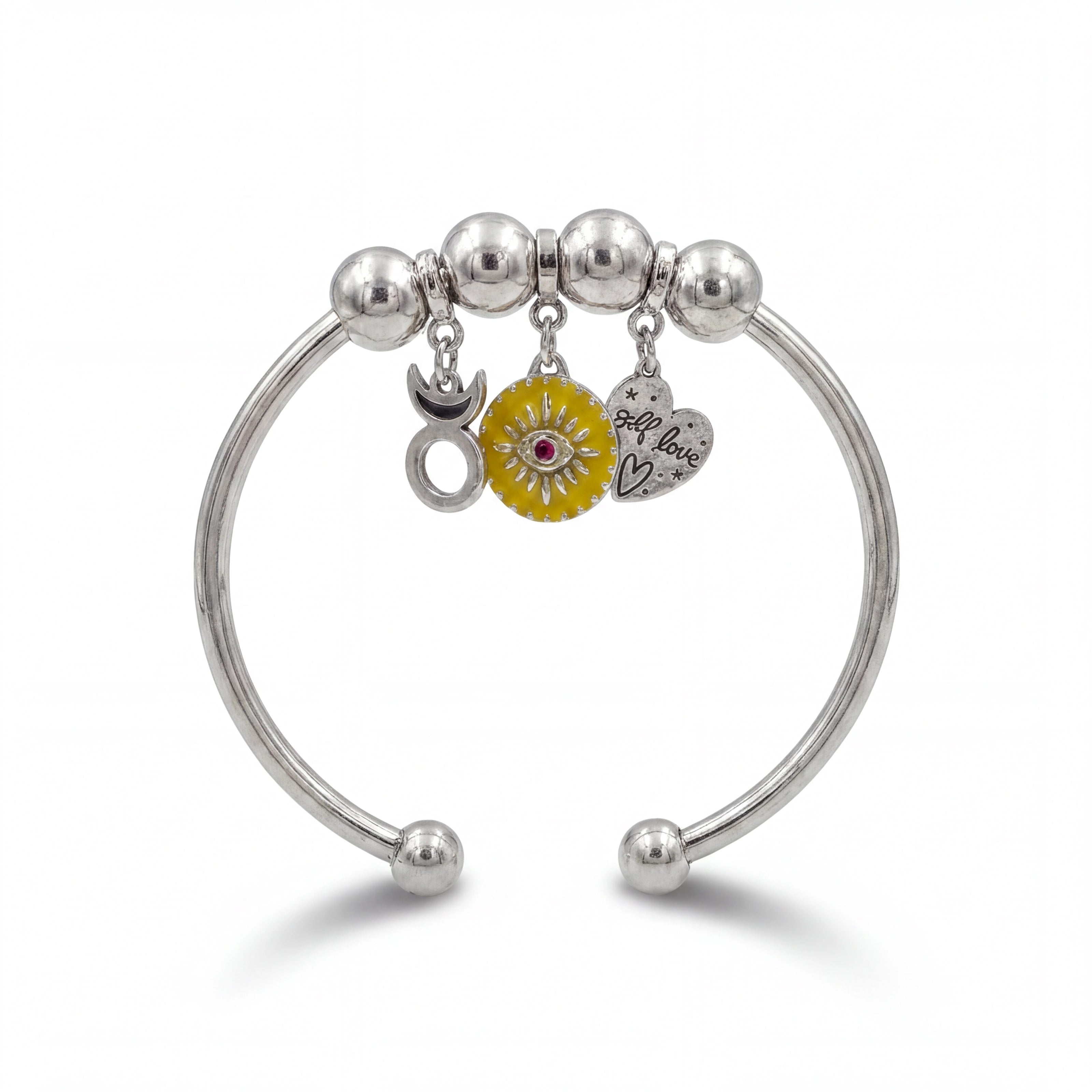 Charm Cuff Bracelet