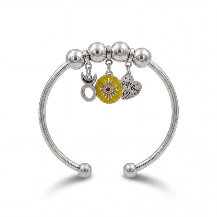 Charm Cuff Bracelet