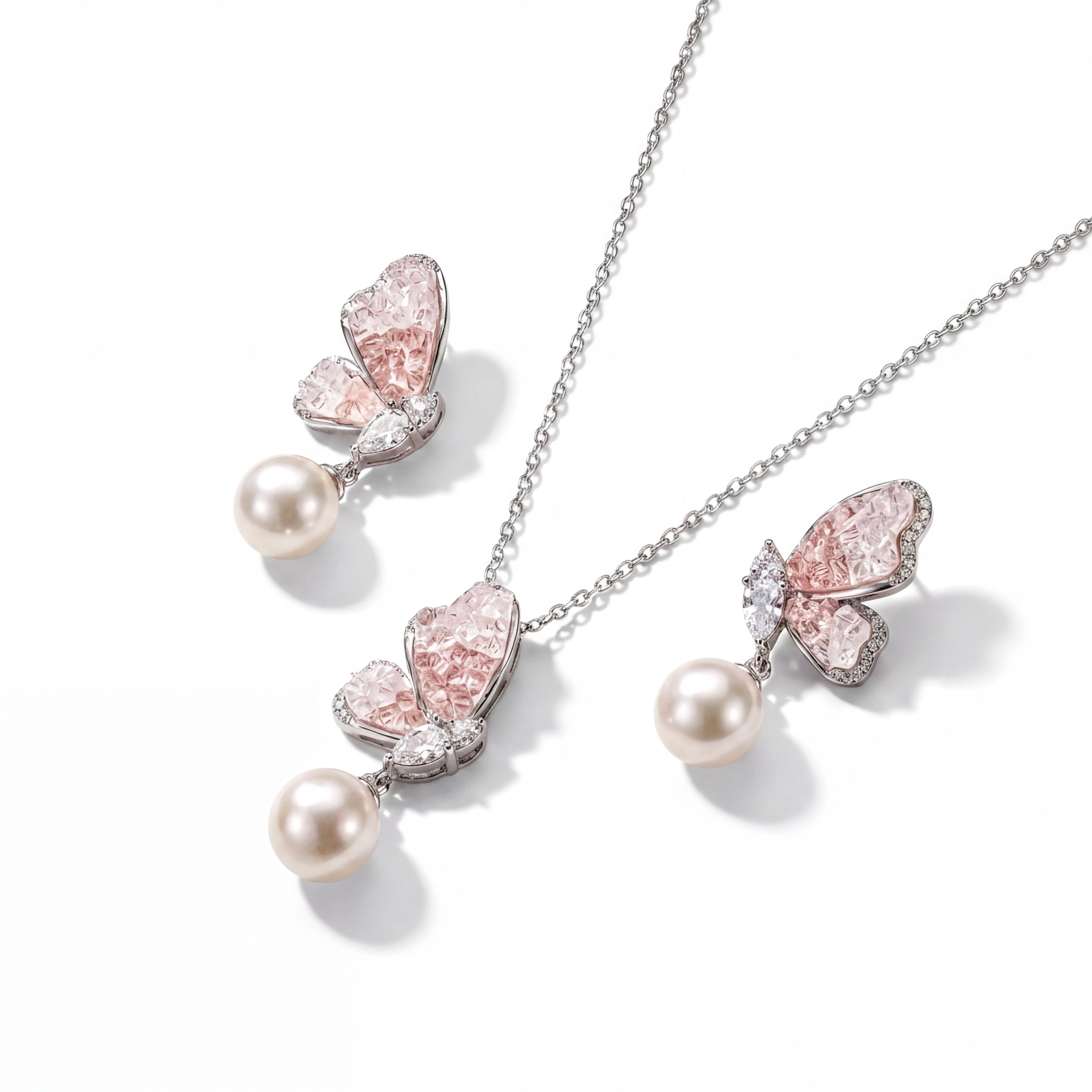 Blush Butterfly Set