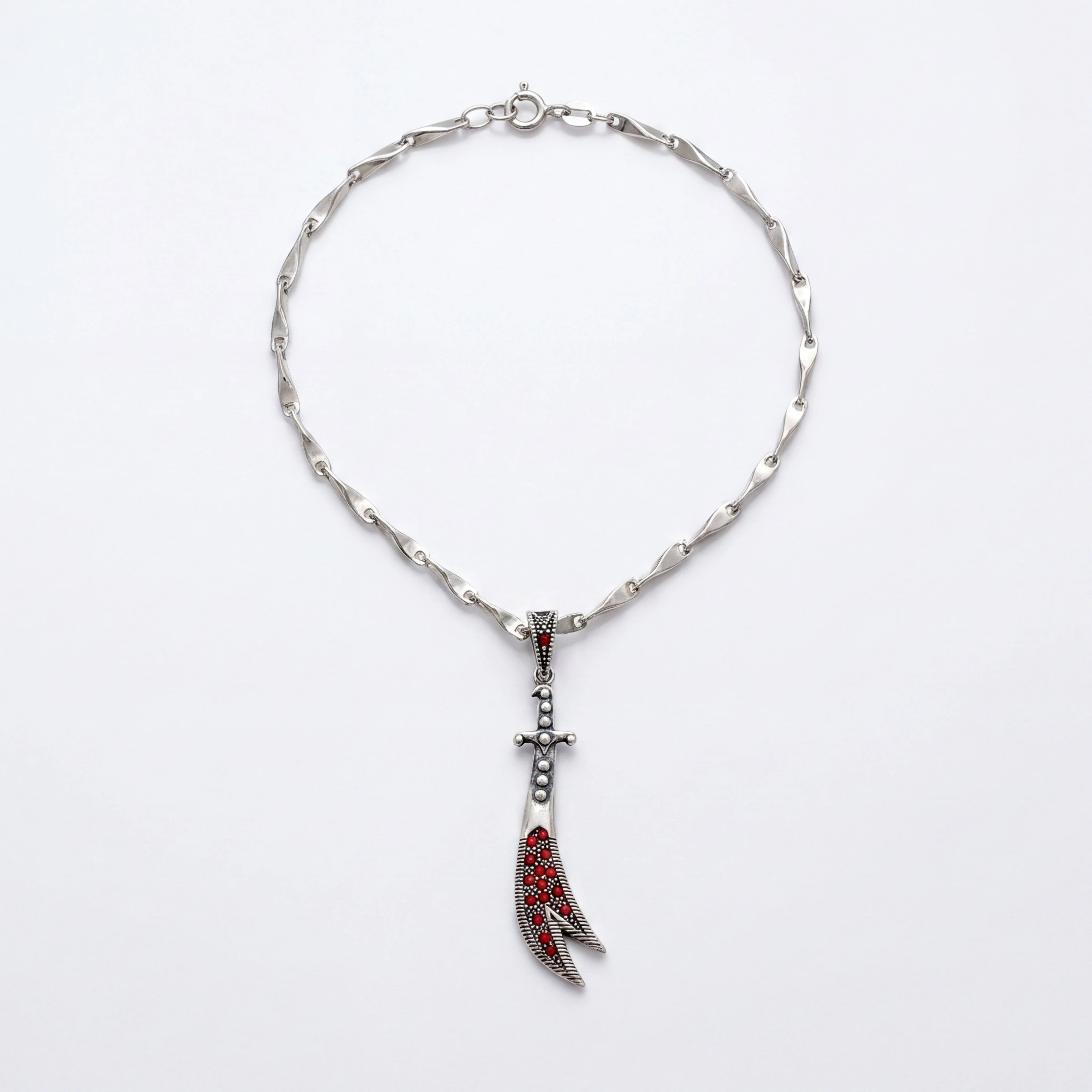 Scarlet Sword Necklace