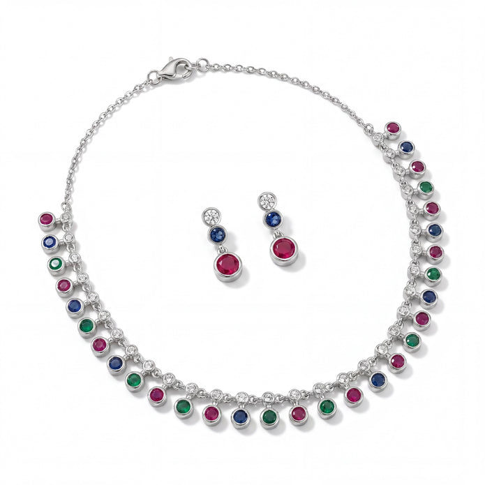 Vibrant Color CZ Set