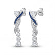 Sapphire Twist Drops