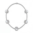 Mother Pearl Geo Necklace