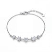 Five-Shapes CZ Bracelet