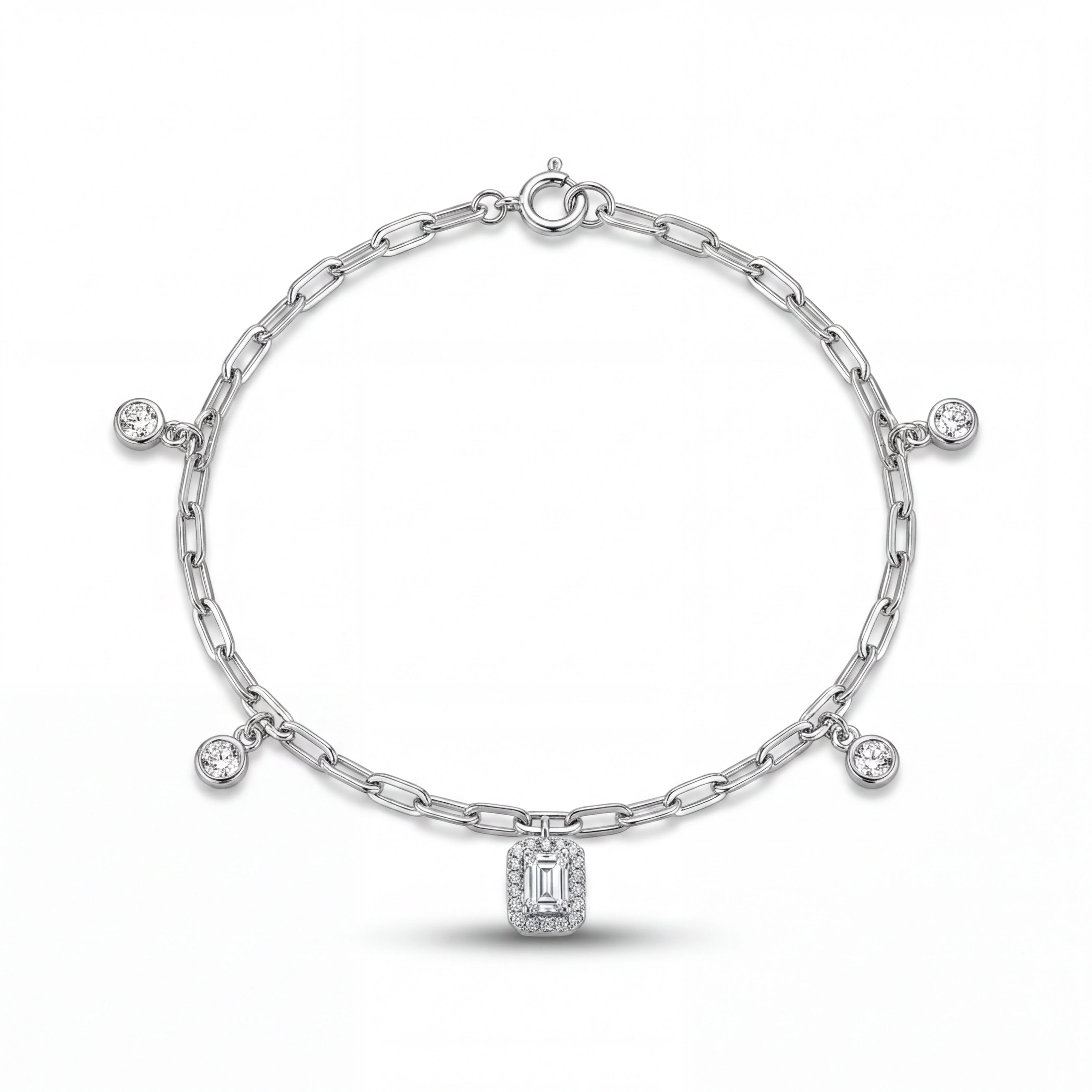Halo Charm Bracelet