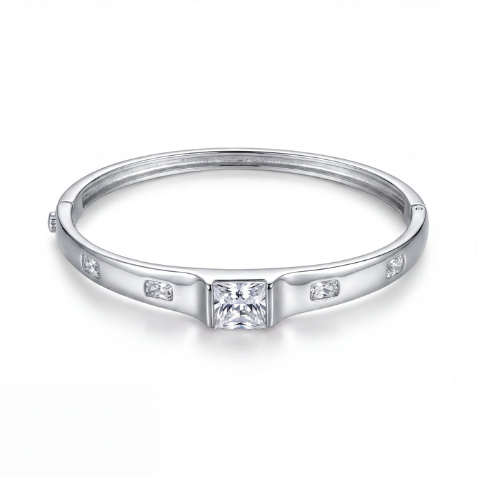 Square CZ Bangle