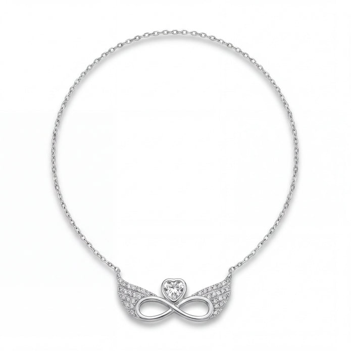 Infinity Wing Necklace