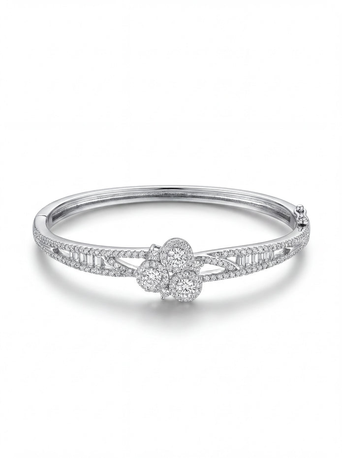 Trio Cluster Bangle