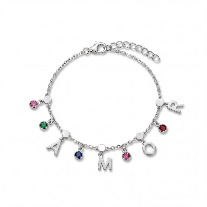 Amor Gemstone Bracelet