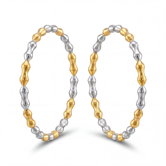Two-Tone Bead Bangles