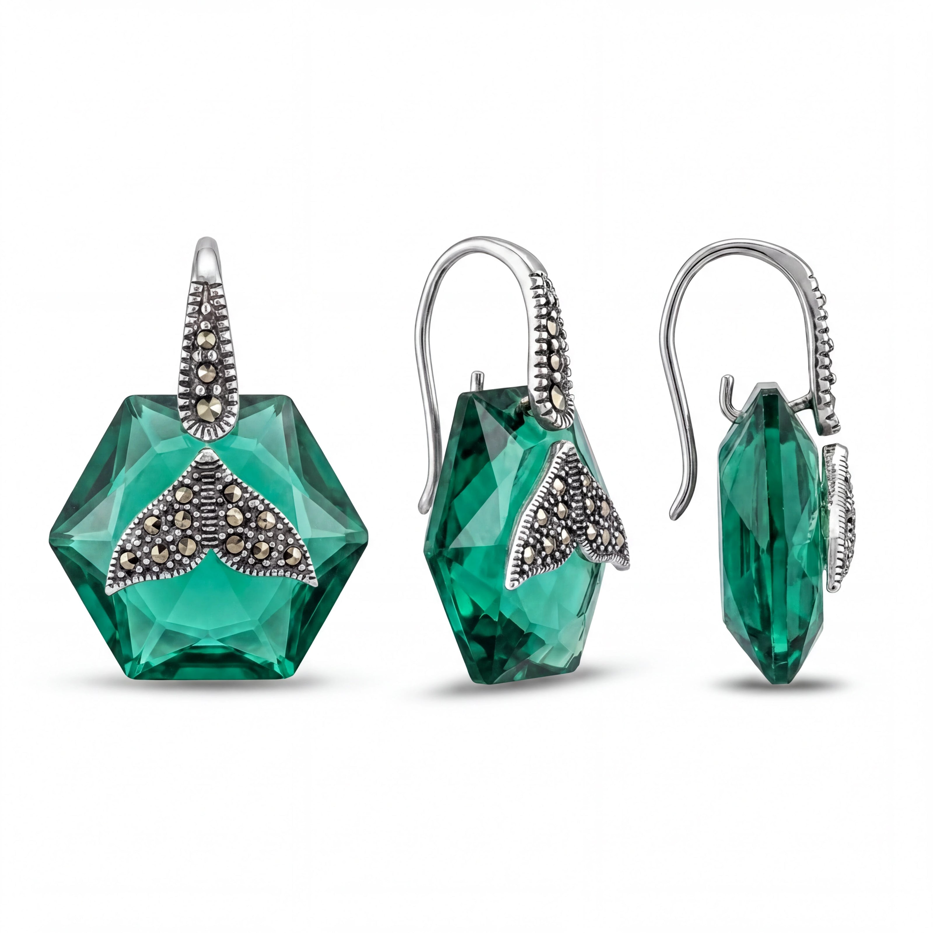 Emerald Geo Drops