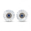 Blue Bloom Studs
