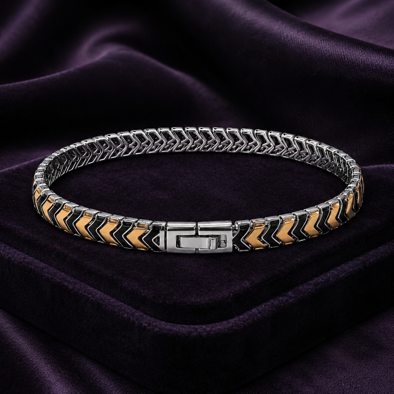 Ceramic Link Bracelet