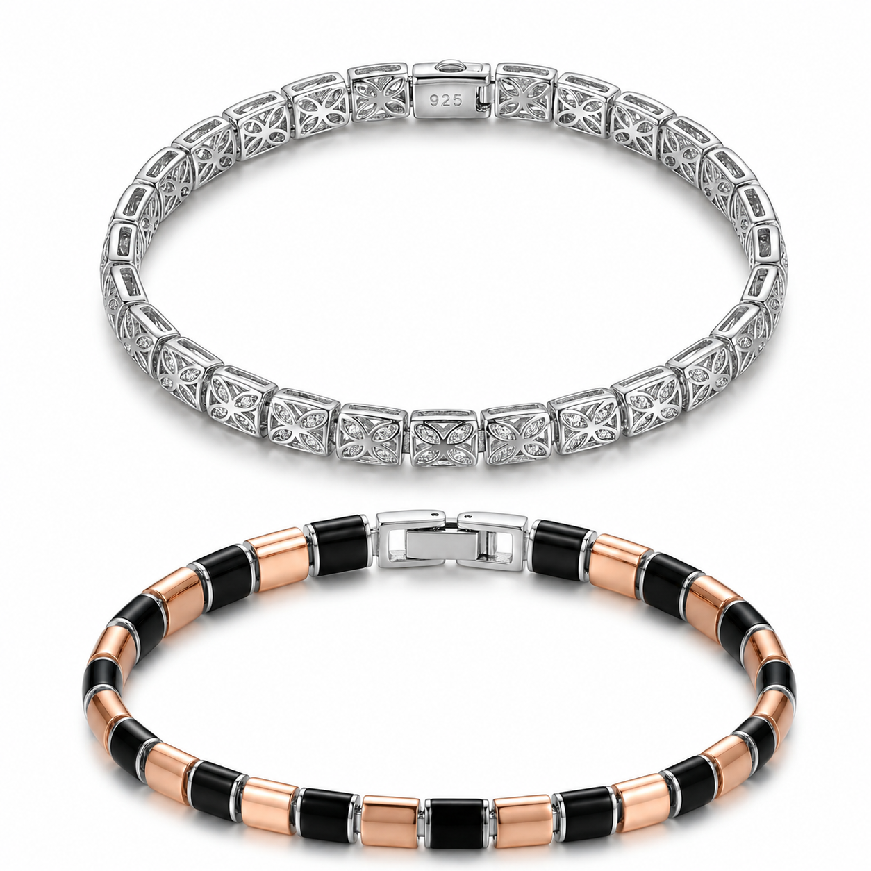 Ceramic Link Bracelet