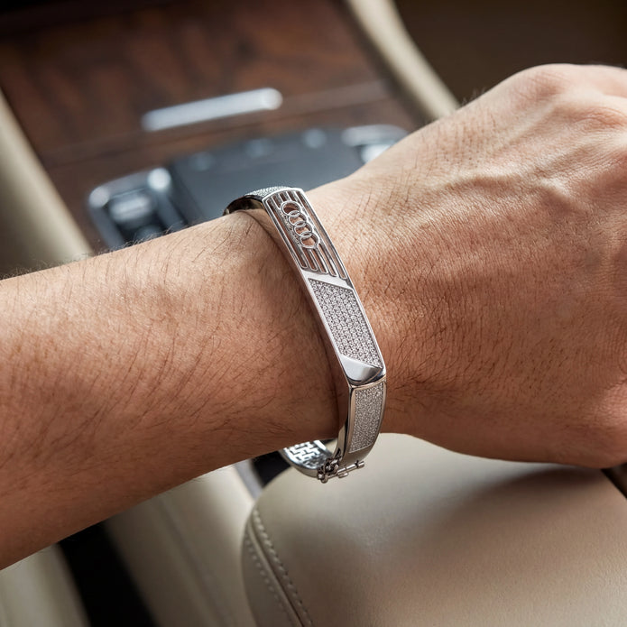 Pavé Grid Bracelet — 2