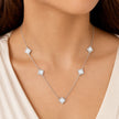 Mother-of-Pearl Station Necklace
