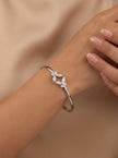 Marquise Floral Bangle — 2
