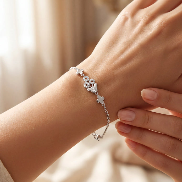 Floral Sparkle Bracelet — 2