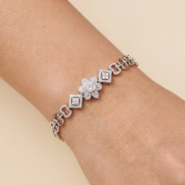 Floral Sparkle Bracelet — 2