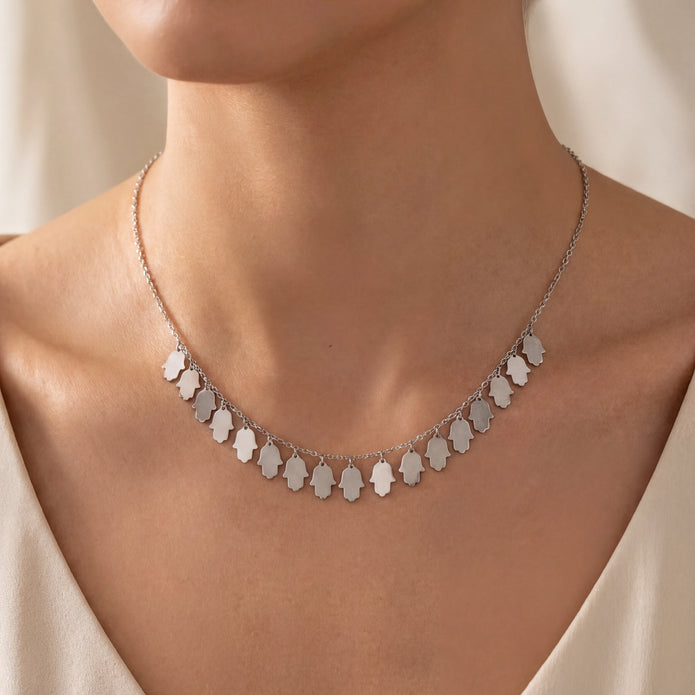 Hand Fringe Necklace — 2