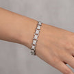 CZ Link Bracelet — 2