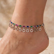 Vibrant Clover Anklet — 2