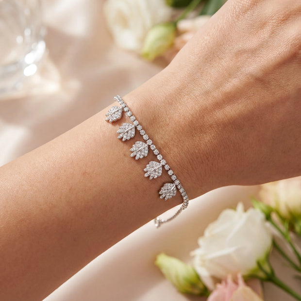Leaf Charm Bracelet — 2