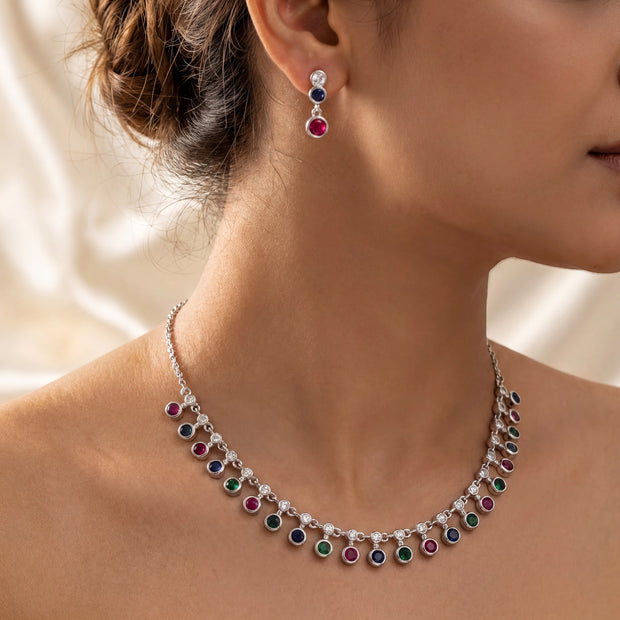 Vibrant Color CZ Set — 2