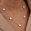 Mother Pearl Geo Necklace — 2