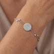 Pavé Disc Bracelet — 2